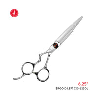 Above Ergo D Left Hair Cutting/Sliding Shears