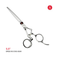 Above ErgoXS Swivel Hair Cutting Shears