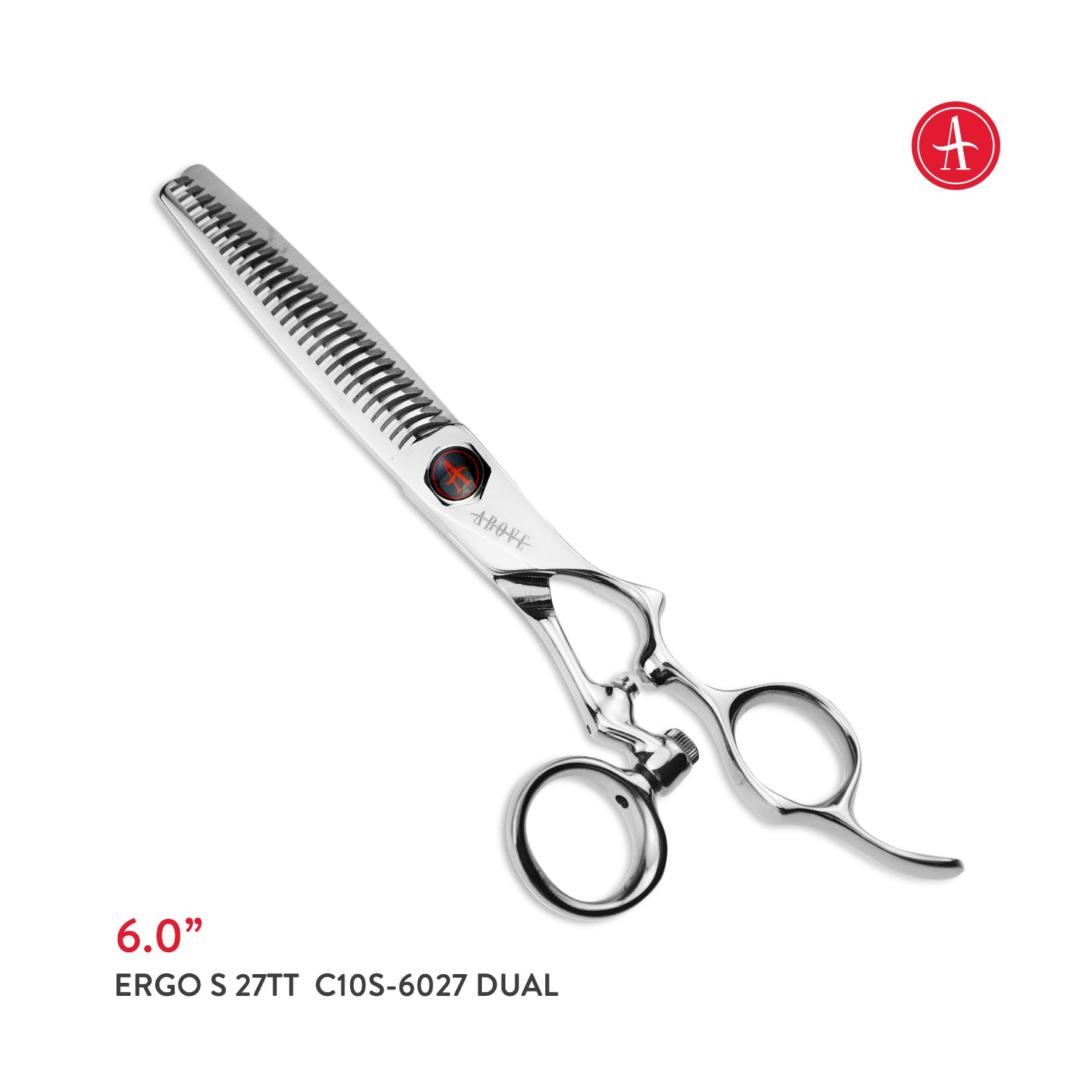 Above ErgoS 27TT No-Line Pinpoint Blending Shears