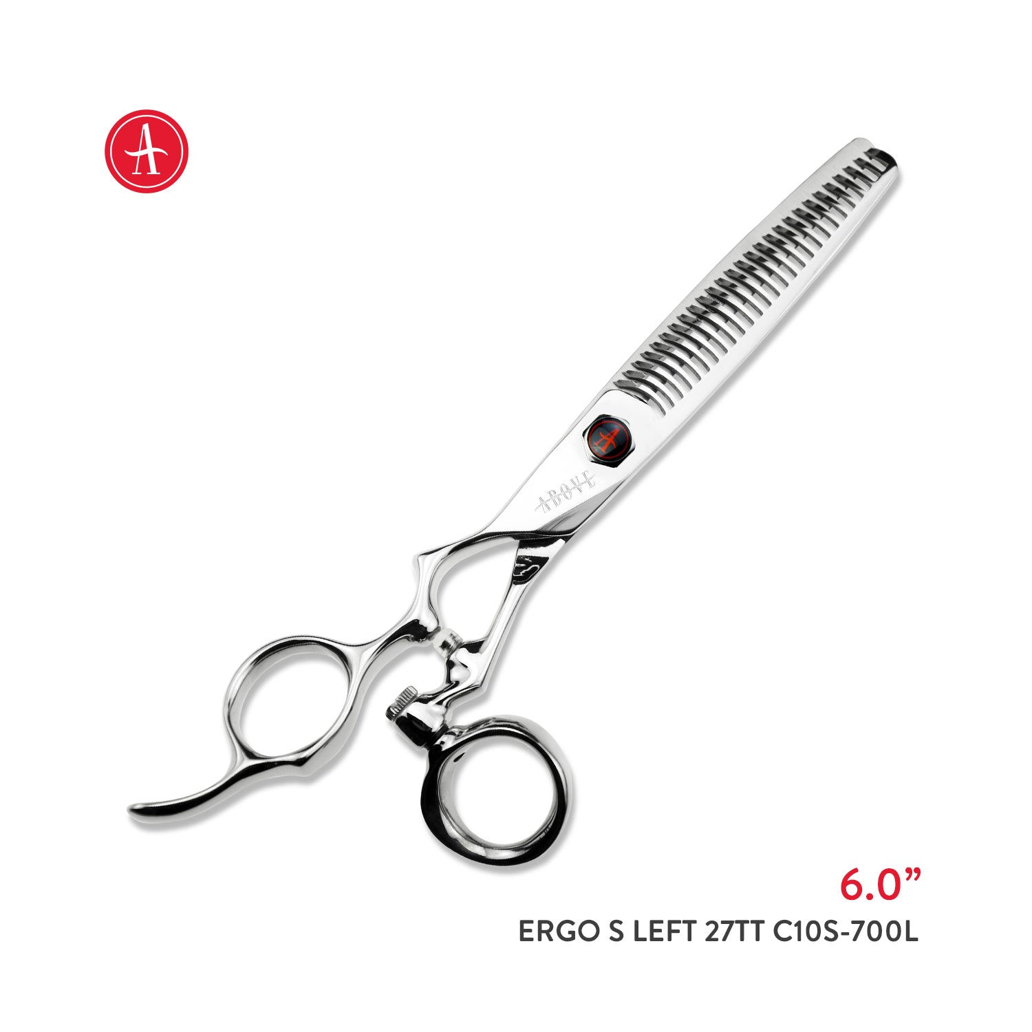Above ErgoS 27TT Left No-Line Pinpoint Blending Shears