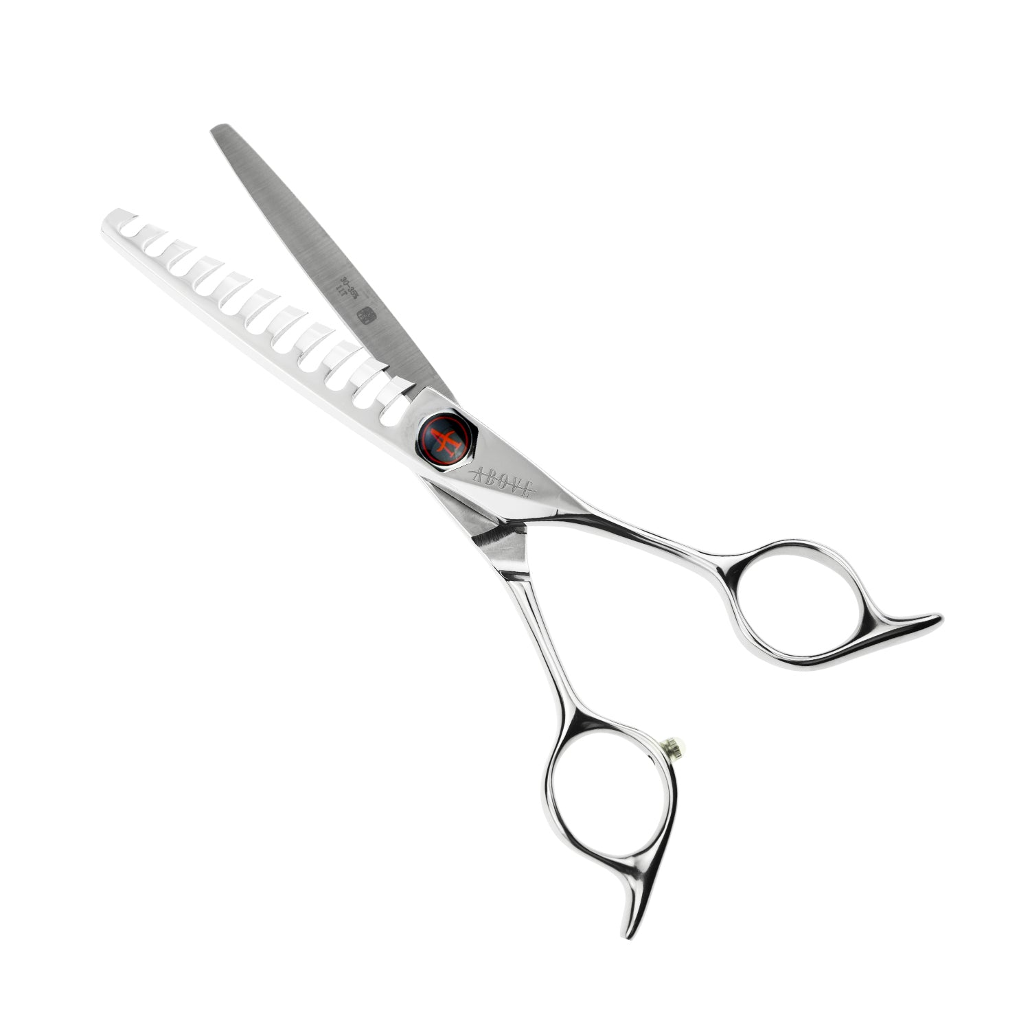 Above Flipper 11TT Dual Tooth Texturizing Shears