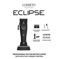 Lorreto Eclipse Clipper Black